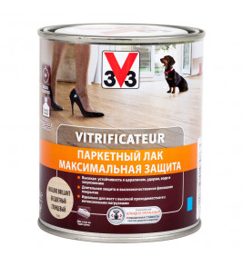 Паркетный лак V33 Максимальная защита 0,75 л