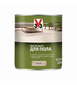 Масло воск V33 для пола
